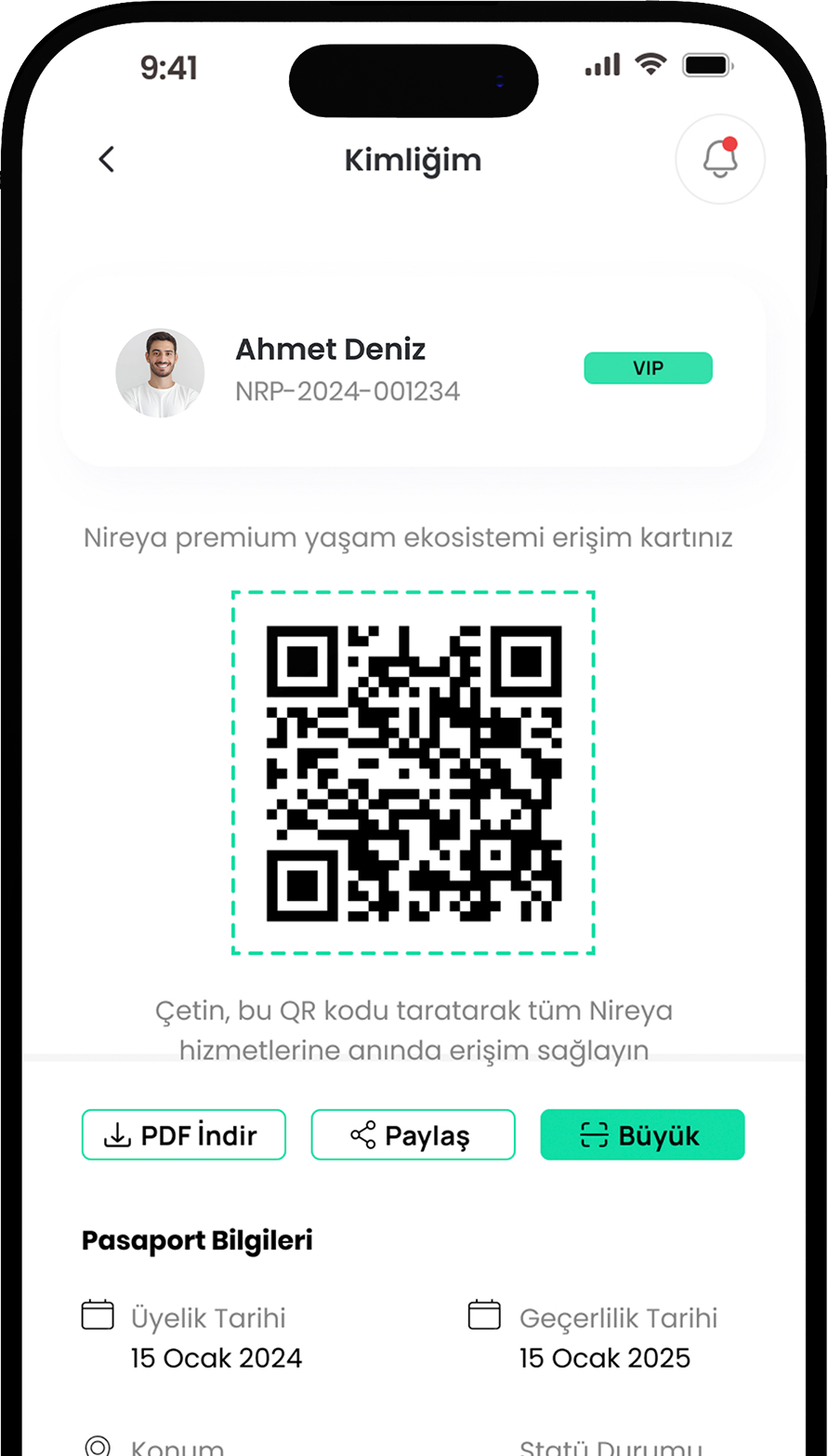 Kimlik ekranı